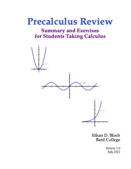 Precalculus Review, cover